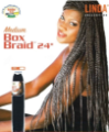 MEDIUM BOX BRAIDS 24" - LINDA COLLECTION - SB-BE-MBOX24