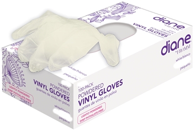 VINYL LIGHTLY POWDERED-GLOVES SMALL 100 COUNT