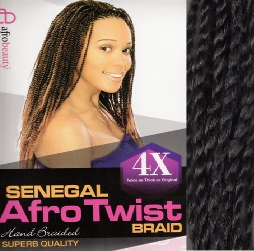 SENEGAL AFRO TWIST BRAID 4 X - AFRO BEAUTY COLLECTION