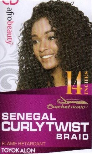 SENEGAL CURLY TWIST 14  INCH - AFRO BEAUTY COLLECTION