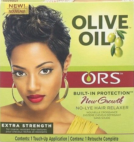 OLIVE OIL BUILT-IN PROTECTION-NEW GROWTH NO-LYE RELAXER-EXTRA STRENGTH
