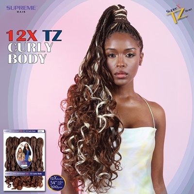 PRE-STRETCHED 12X TZ CURLY BODY - LINDA COLLECTION 