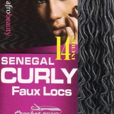 SENEGAL CURLY FAUX LOCS 14" - AFRO BEAUTY COLLECTION