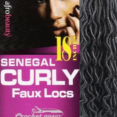 SENEGAL CURLY FAUX LOCS 18" - AFRO BEAUTY COLLECTION