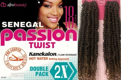 SENEGAL PASSION TWIST 2X 18 INCH (2 BUNDLES/PACK) 