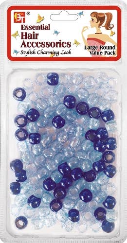 SMALL ROUND GALACTIC BEADS VALUE PACK (GBLUE) 