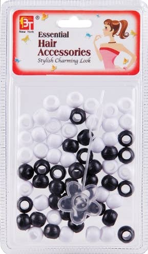 ROUND BEADS<BR> LARGE - MIX COLOR 