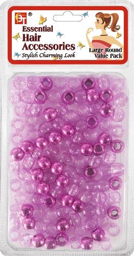 LARGE ROUND GALACTIC BEADS VALUE PACK (GPINK) 