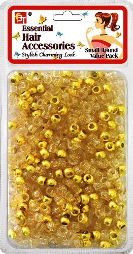 SMALL ROUND GALACTIC BEADS VALUE PACK (GGOLD) 