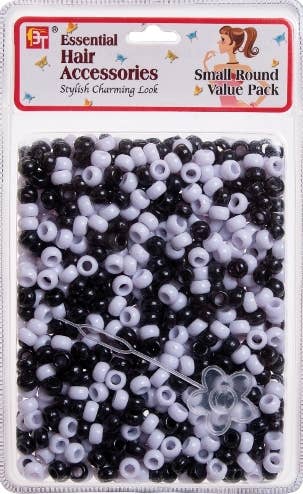 ROUND BEADS VALUE PACK<BR> SMALL - MIX COLOR 