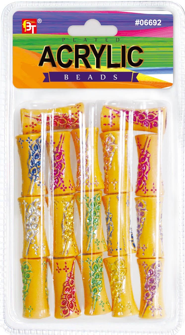 PLATING ACRYLIC BEADS VALUE PACK 