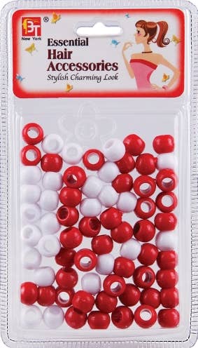 ROUND BEADS<BR> LARGE - MIX COLOR 