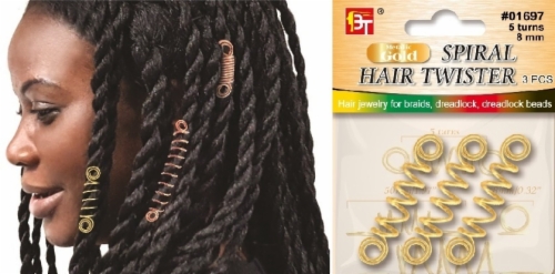 Braid Hair Jewelry Spiral Hair Twister